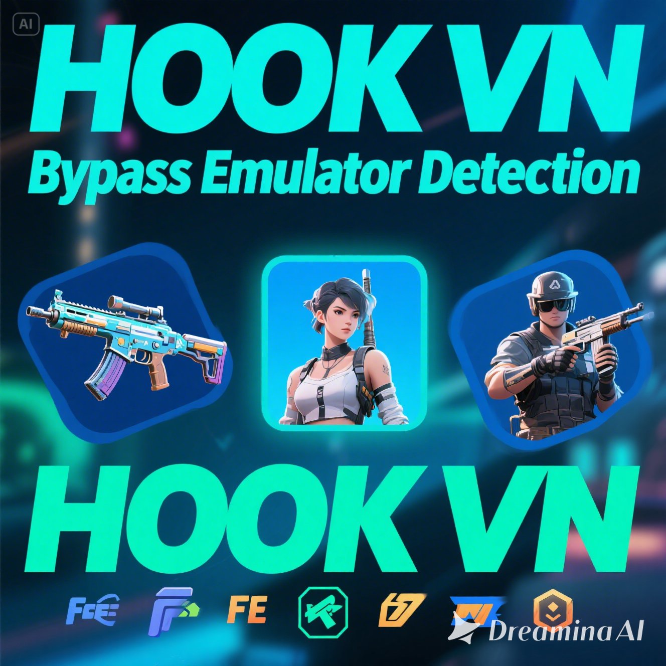 HOOK VN Bypass Emulator OB49